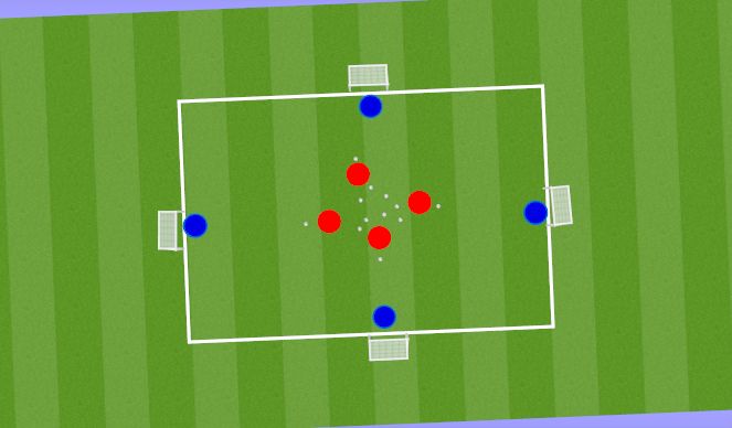 Football/Soccer Session Plan Drill (Colour): Animation 1