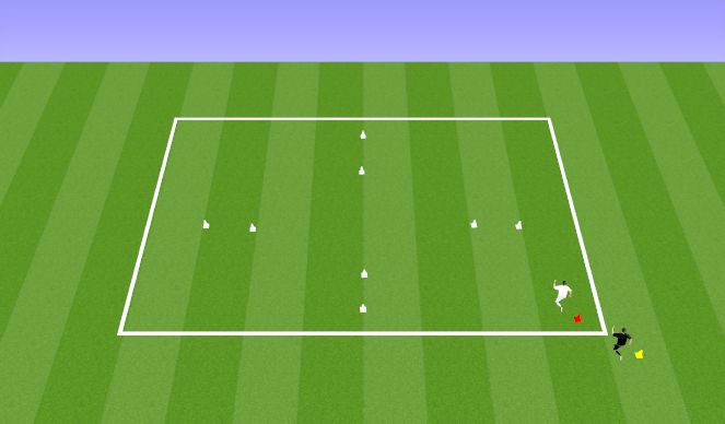Football/Soccer Session Plan Drill (Colour): Sonic the Hedgehog