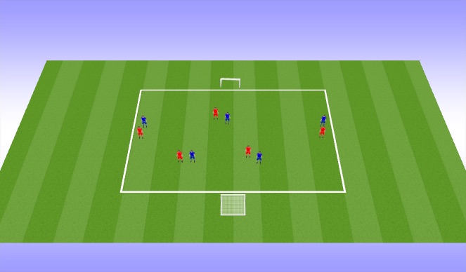Football/Soccer Session Plan Drill (Colour): Screen 1