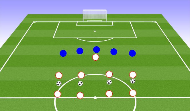 Football/Soccer Session Plan Drill (Colour): Screen 4