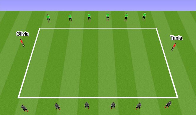 Football/Soccer Session Plan Drill (Colour): Cool down