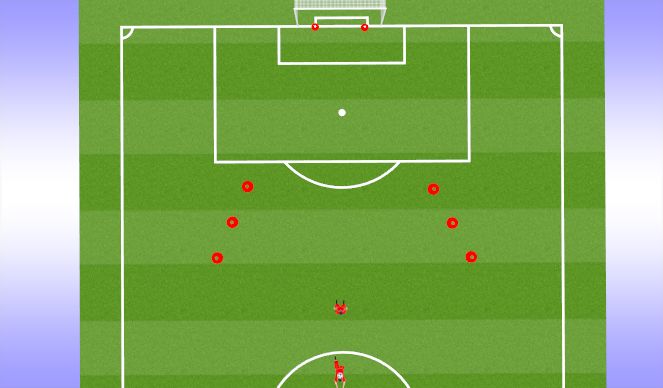 Football/Soccer Session Plan Drill (Colour): Animation 1