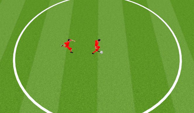 Football/Soccer Session Plan Drill (Colour): Animation 1