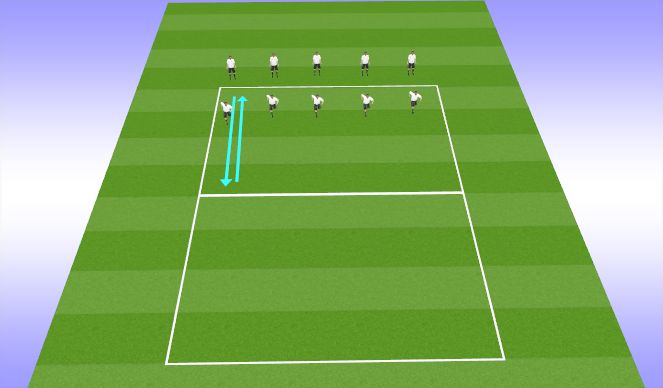 Football/Soccer Session Plan Drill (Colour): Fitness