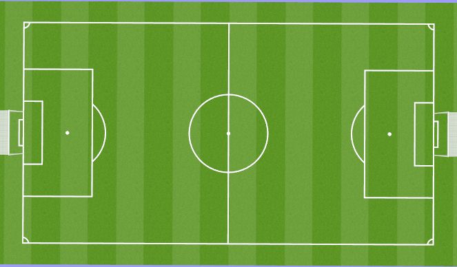 Football/Soccer Session Plan Drill (Colour): Conditioning