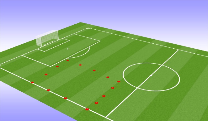 Football/Soccer Session Plan Drill (Colour): Screen 1