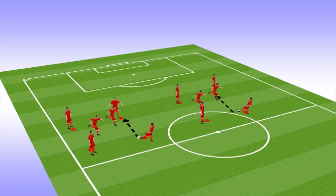 Football/Soccer Session Plan Drill (Colour): Screen 3