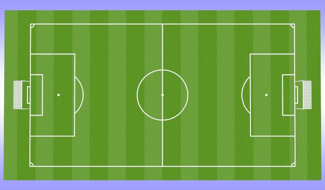 Football/Soccer Session Plan Drill (Colour): SSG