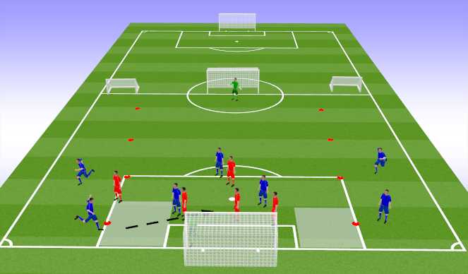 Football/Soccer Session Plan Drill (Colour): Function