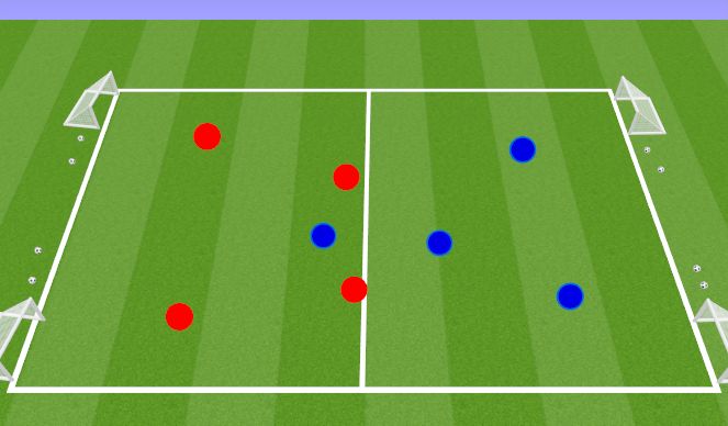 Football/Soccer Session Plan Drill (Colour): Screen 1