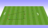 Football/Soccer: BREAKING LINES, FINAL 3RD, Tactical: Combination play U12