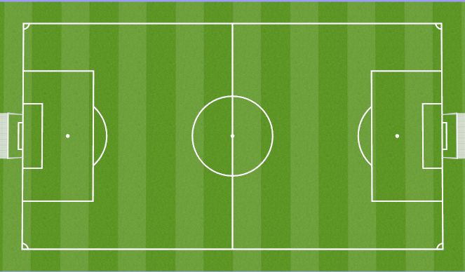 Football/Soccer Session Plan Drill (Colour): Cool Down