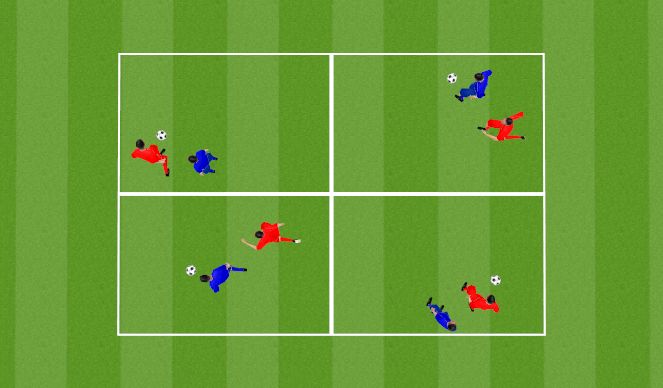 Football/Soccer Session Plan Drill (Colour): Screen 3