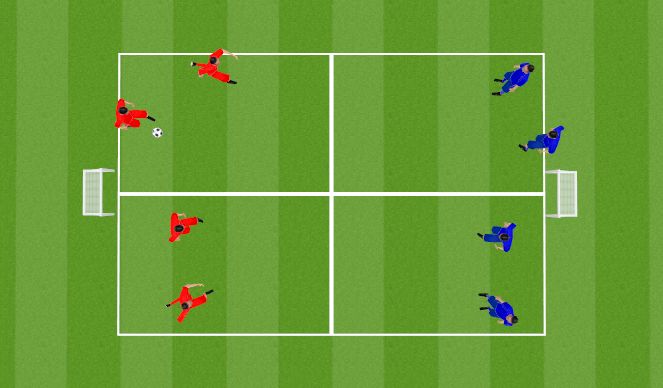 Football/Soccer Session Plan Drill (Colour): Screen 6