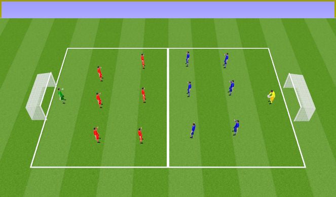 Football/Soccer Session Plan Drill (Colour): Screen 3