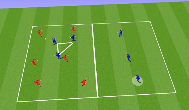 Football/Soccer Session Plan Drill (Colour): Screen 1