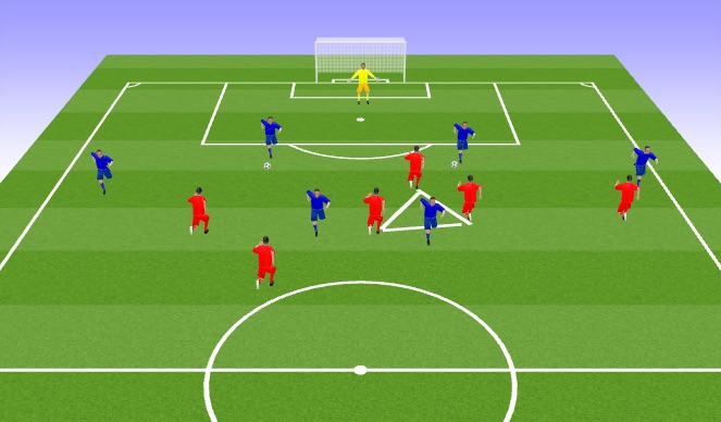 Football/Soccer Session Plan Drill (Colour): Screen 2