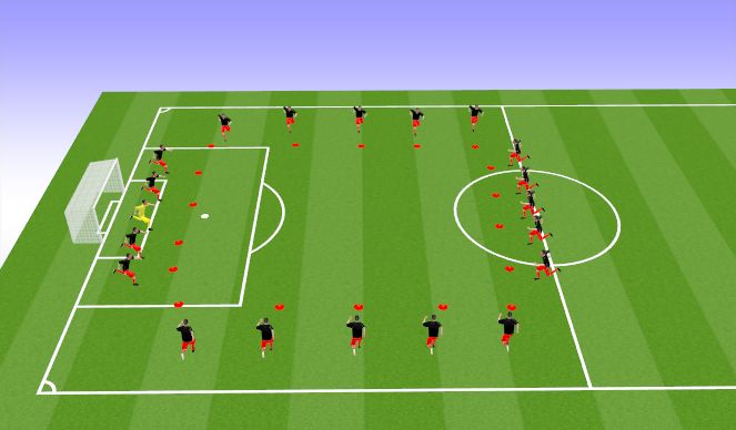 Football/Soccer Session Plan Drill (Colour): Screen 1