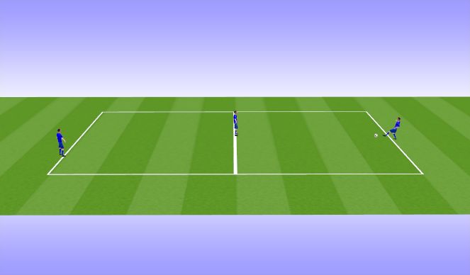 Football/Soccer Session Plan Drill (Colour): Animation 1