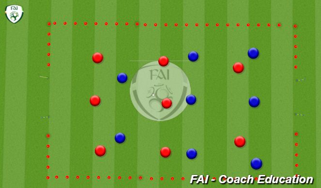 Football/Soccer Session Plan Drill (Colour): Game