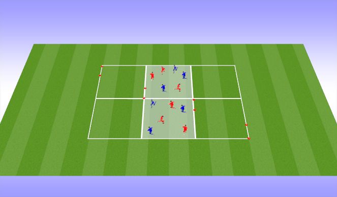 Football/Soccer Session Plan Drill (Colour): Screen 1