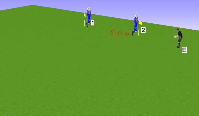 Football/Soccer Session Plan Drill (Colour): CALENTAMIENTO