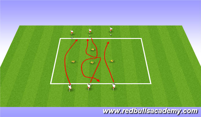 Football/Soccer Session Plan Drill (Colour): Crab soccer, Sharks and Minnows