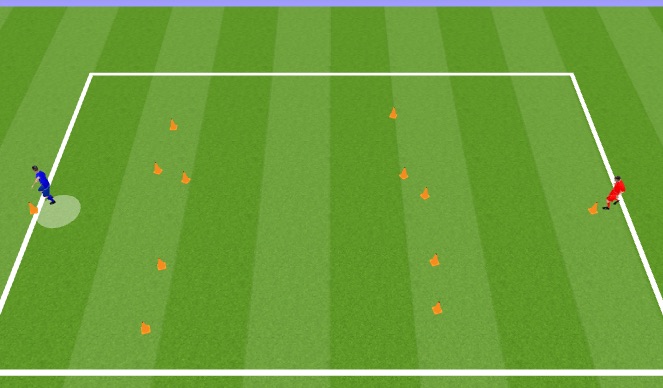 Football/Soccer Session Plan Drill (Colour): Screen 1