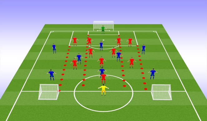 Football/Soccer Session Plan Drill (Colour): Screen 2