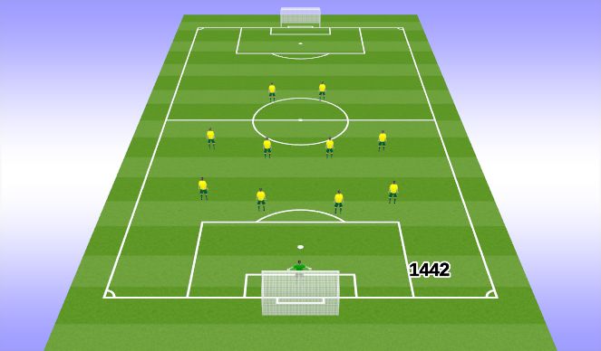 Football/Soccer Session Plan Drill (Colour): Screen 1