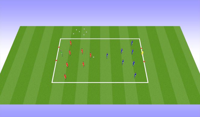 Football/Soccer Session Plan Drill (Colour): Screen 1