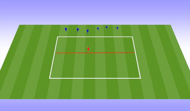 Football/Soccer Session Plan Drill (Colour): Screen 1