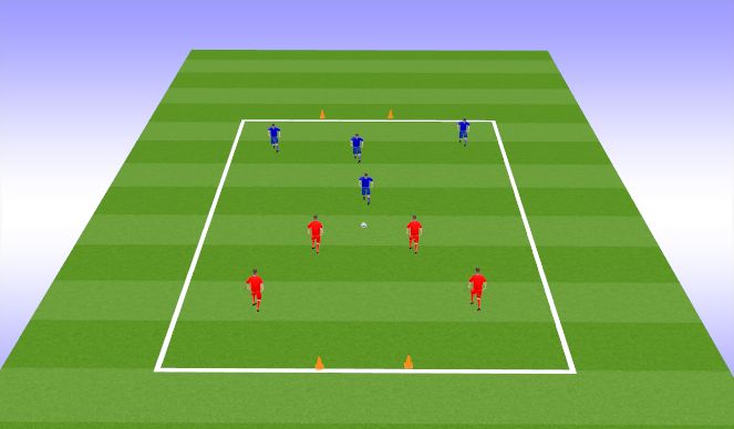 Football/Soccer Session Plan Drill (Colour): Screen 4