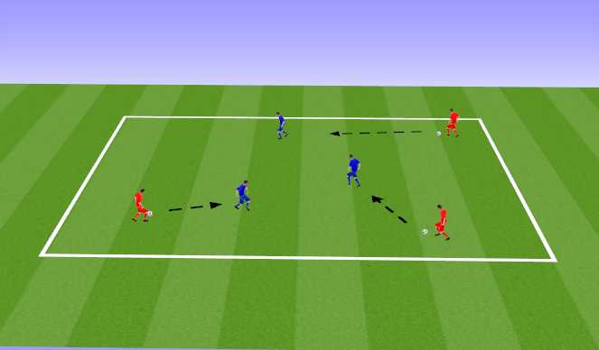 Football/Soccer Session Plan Drill (Colour): Screen 2