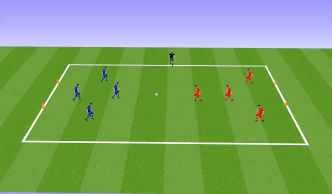 Football/Soccer Session Plan Drill (Colour): Screen 4