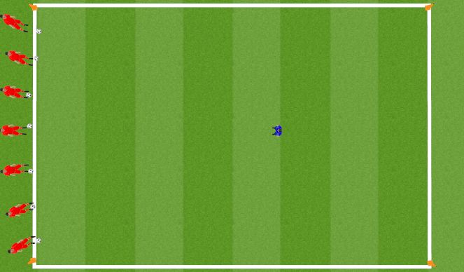 Football/Soccer Session Plan Drill (Colour): Skill - RWB