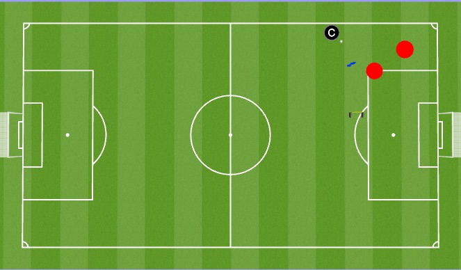 Football/Soccer Session Plan Drill (Colour): Animation 5