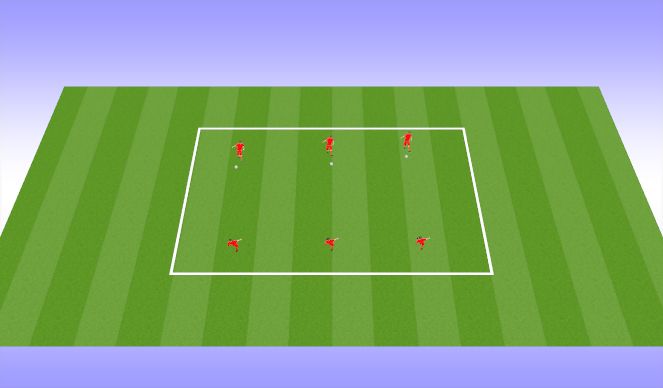 Football/Soccer Session Plan Drill (Colour): Screen 1