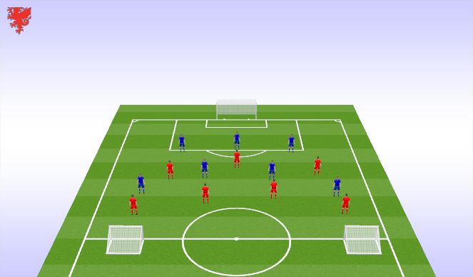 Football/Soccer Session Plan Drill (Colour): Screen 3