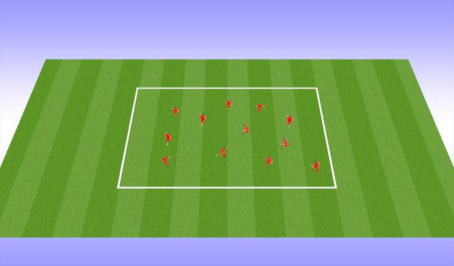 Football/Soccer: Tic Tac Toe Fun Dribbling Game (Small-Sided Games