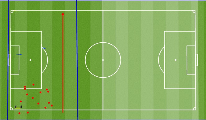 Football/Soccer Session Plan Drill (Colour): Screen 1