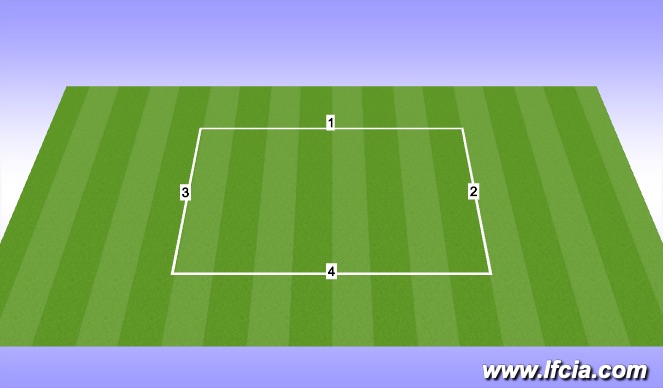 Football/Soccer Session Plan Drill (Colour): Agility/Speed work
