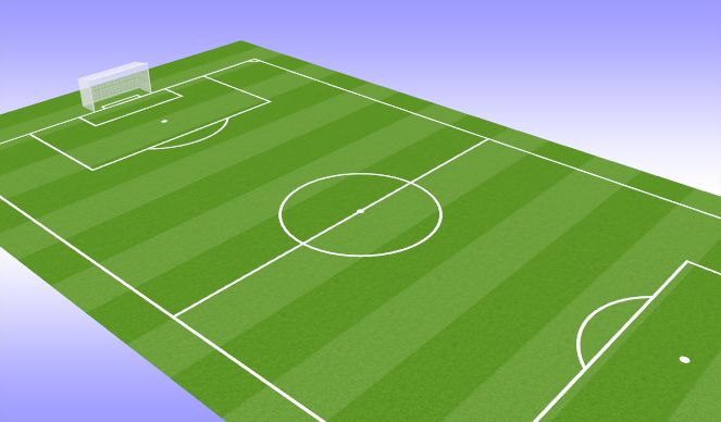 Football/Soccer Session Plan Drill (Colour): static stretch 
