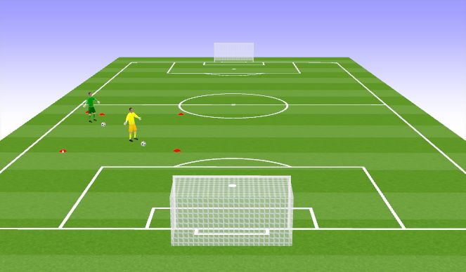 Football/Soccer Session Plan Drill (Colour): Screen 1