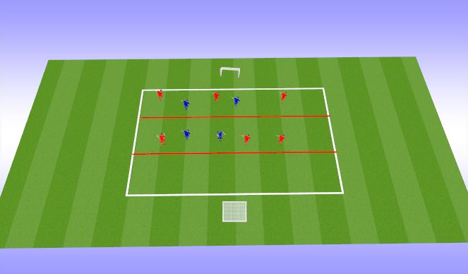 Football/Soccer Session Plan Drill (Colour): Screen 3