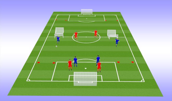 Football/Soccer Session Plan Drill (Colour): Screen 3