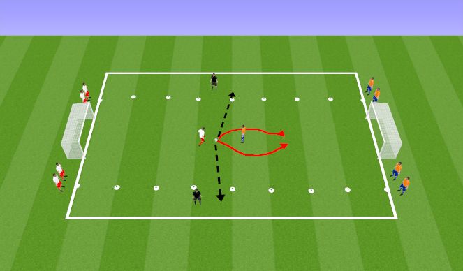 Football/Soccer Session Plan Drill (Colour): Screen 2