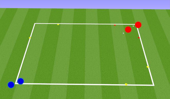 Football/Soccer Session Plan Drill (Colour): Screen 1