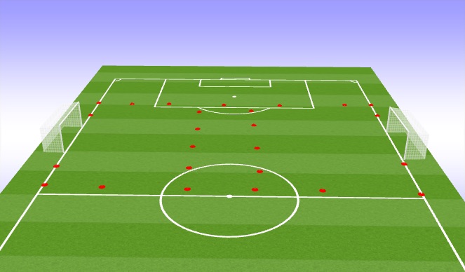 Football/Soccer Session Plan Drill (Colour): Screen 3