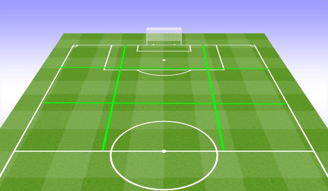 Football/Soccer Session Plan Drill (Colour): Rondos on the field